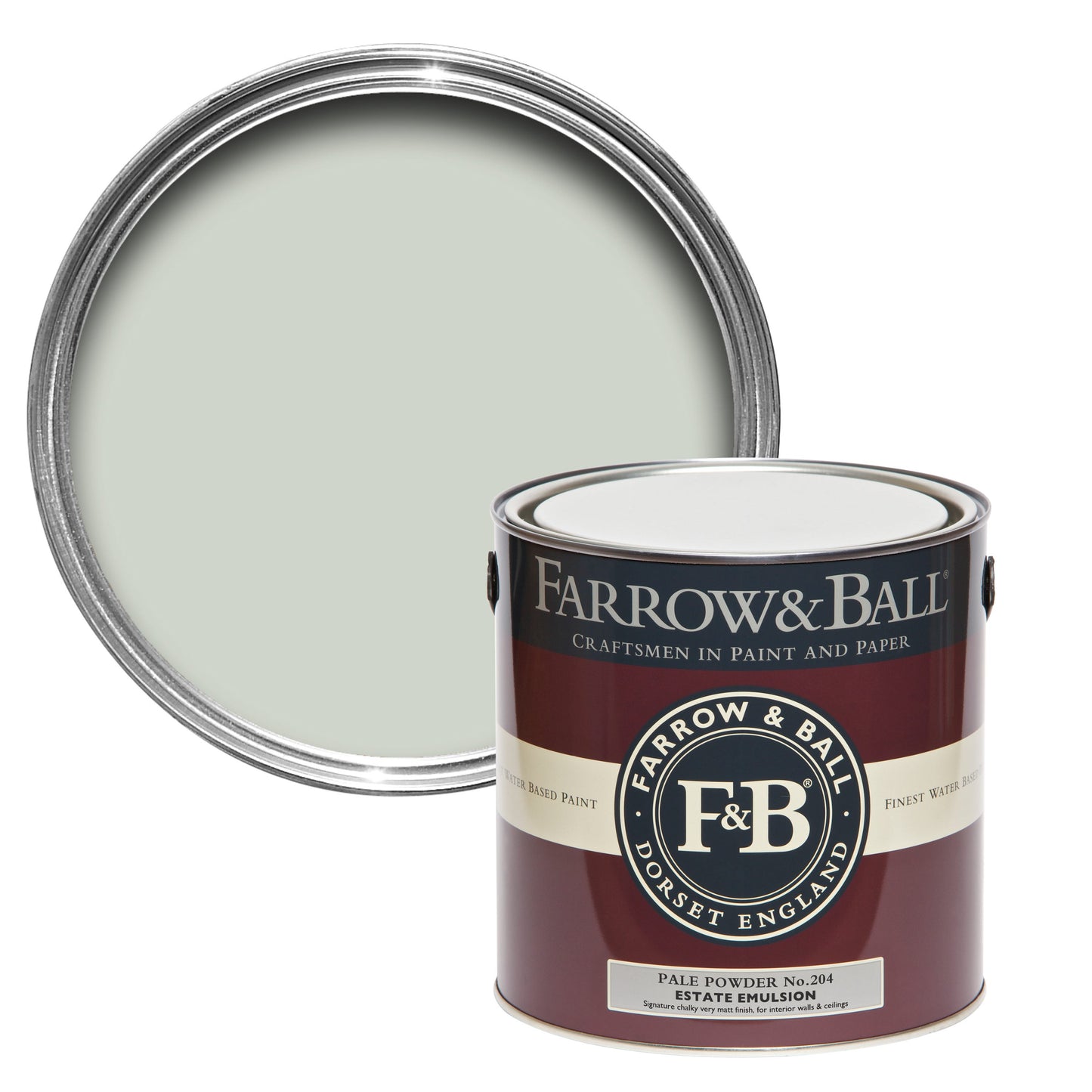 Farrow & Ball Pale Powder No. 204 - Full Gloss 750ml