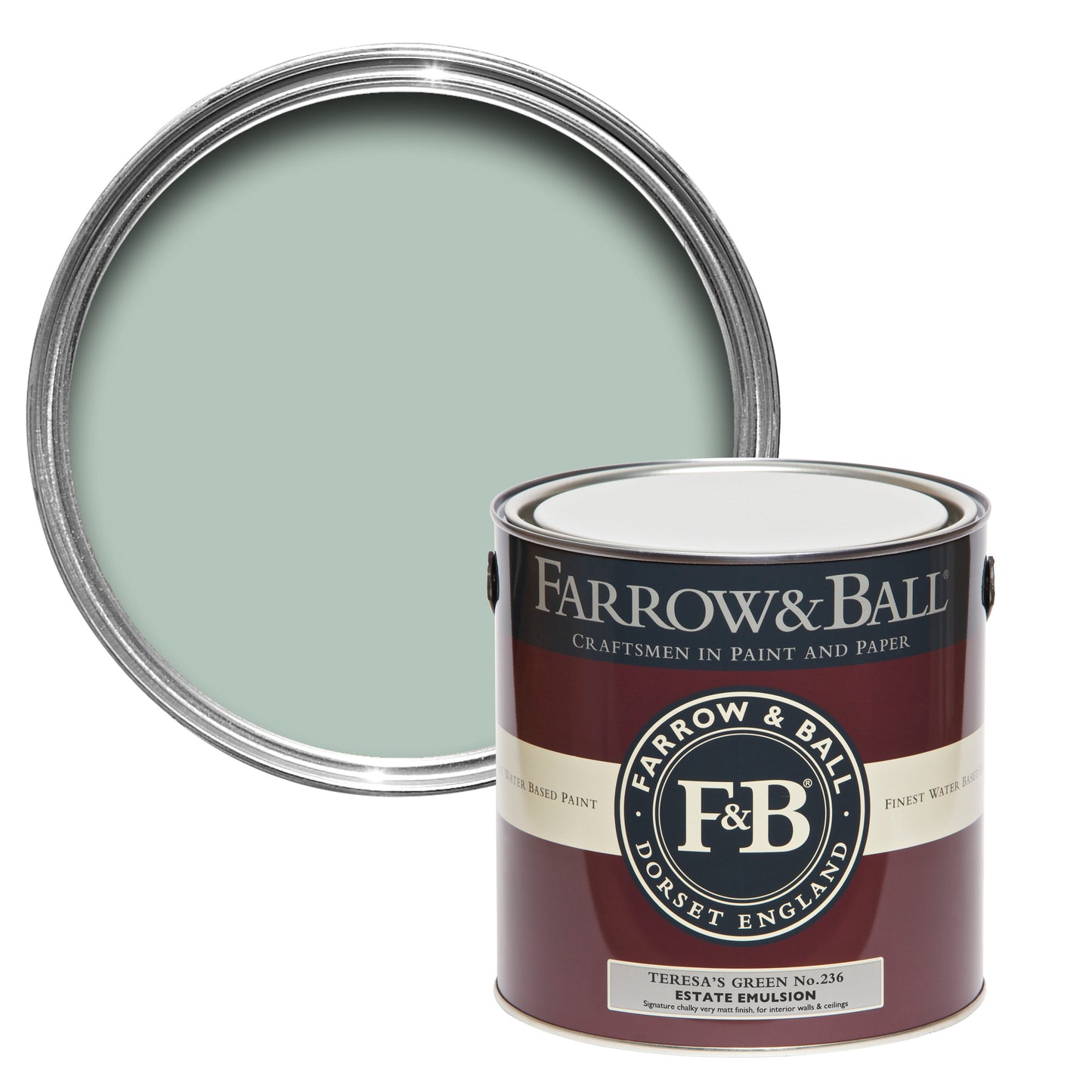 Farrow & Ball Teresa's Green No. 236 - Full Gloss 750ml