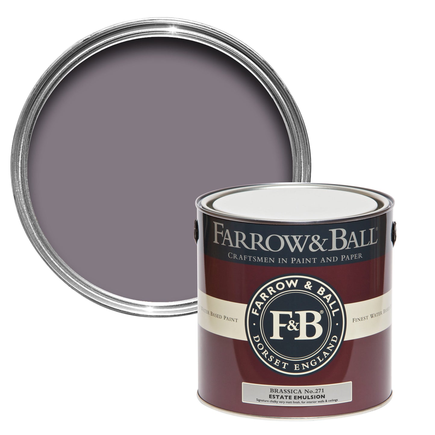 Farrow & Ball Brassica No. 271 - Estate Emulsion 2.5L