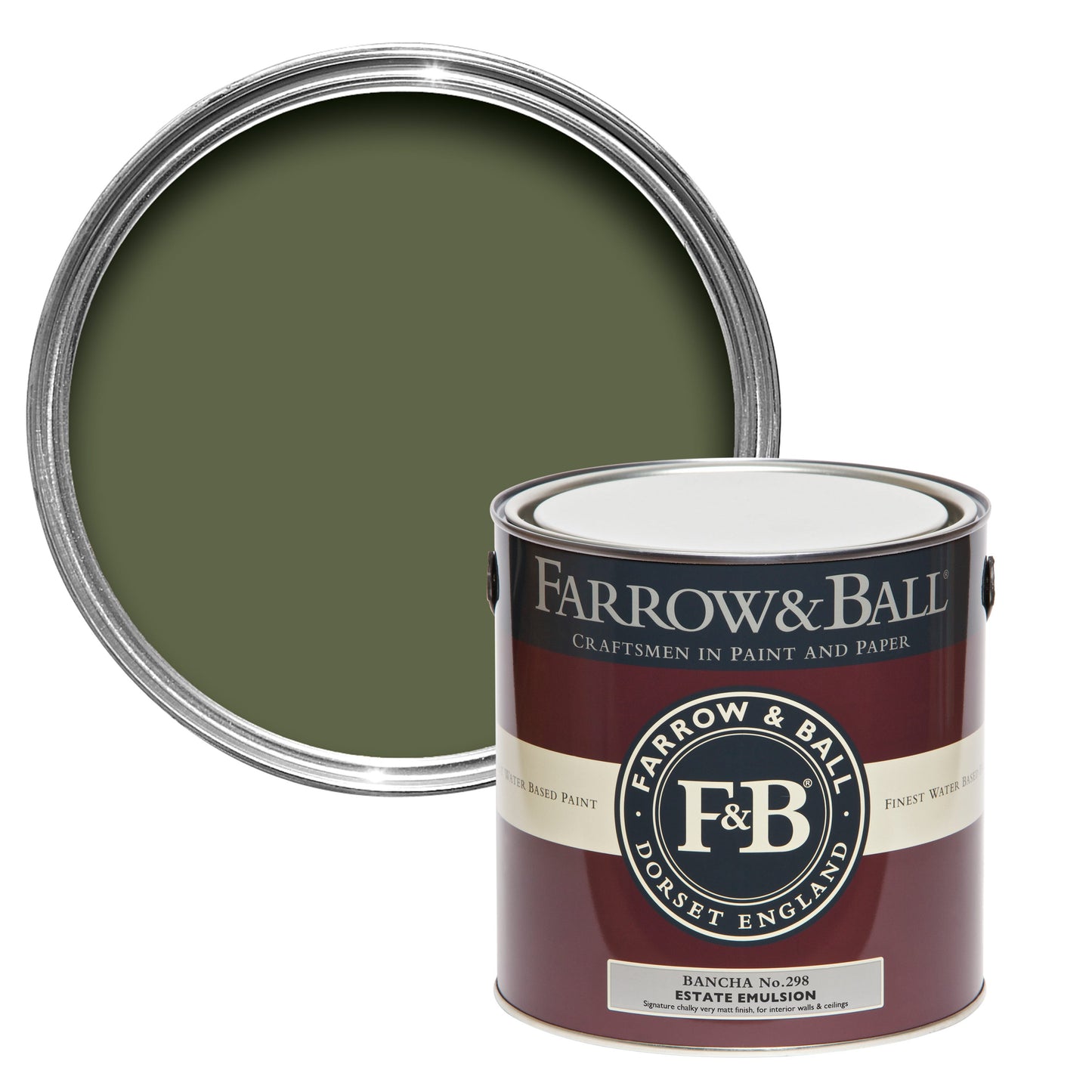 Farrow & Ball Bancha No. 298 - Casein Distemper 2.5L