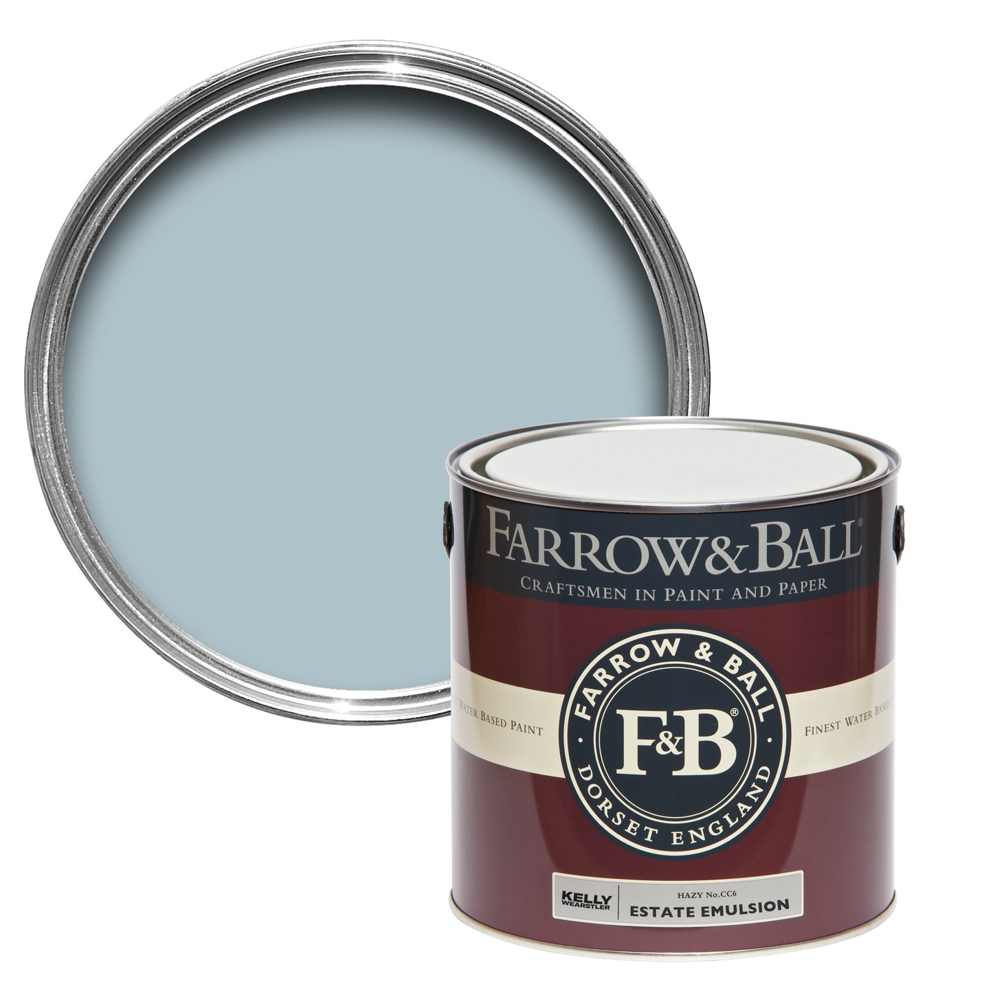 Farrow & Ball Hazy No. CC6 - Modern Eggshell 2.5L