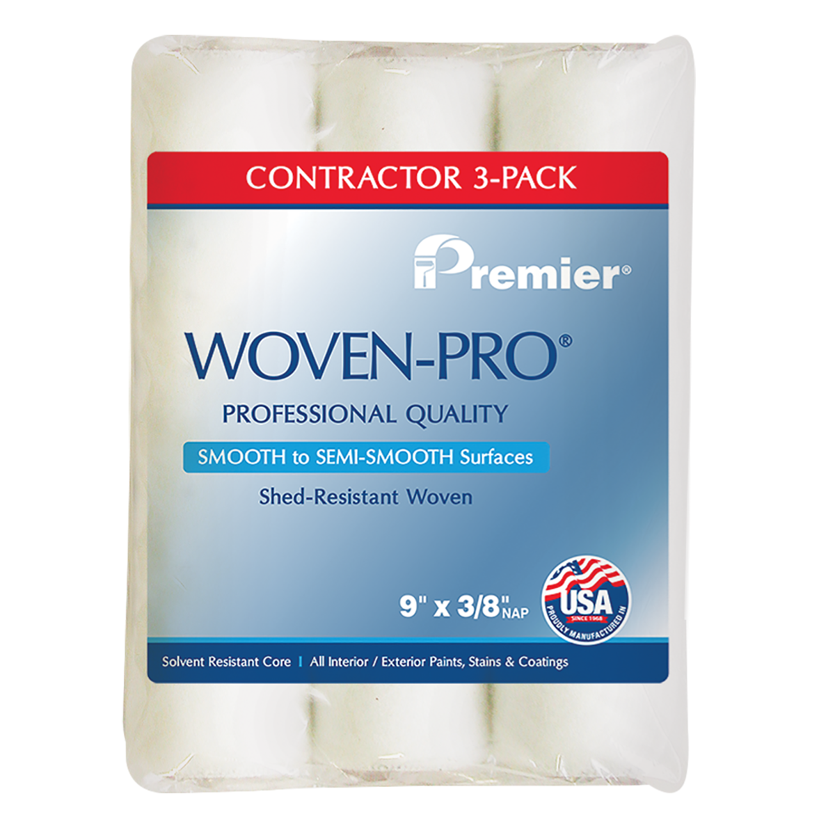 Bespoke Decor Woven-pro 3 pack 3/8 paint