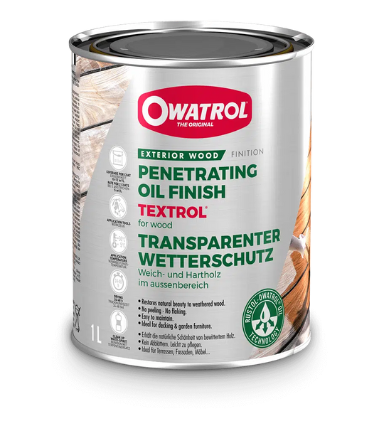 Owatrol Owatrol Textrol Wood Oil 5L Clear paint