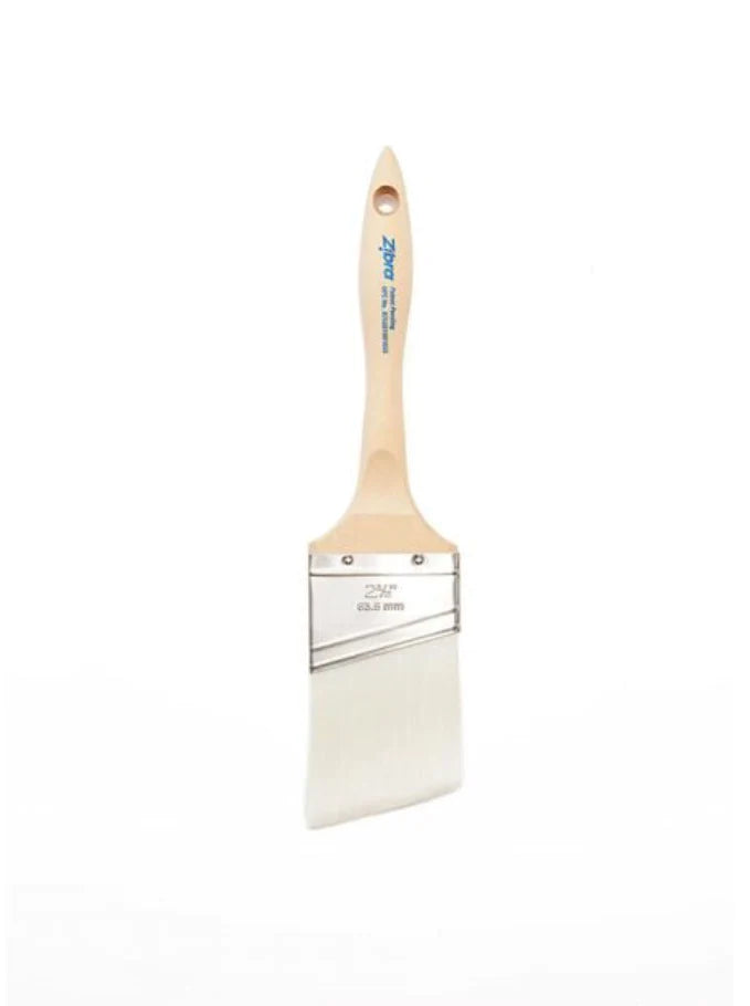 Bespoke Decor NI 2.5 inch Angled Paint Brush - Zibra paint