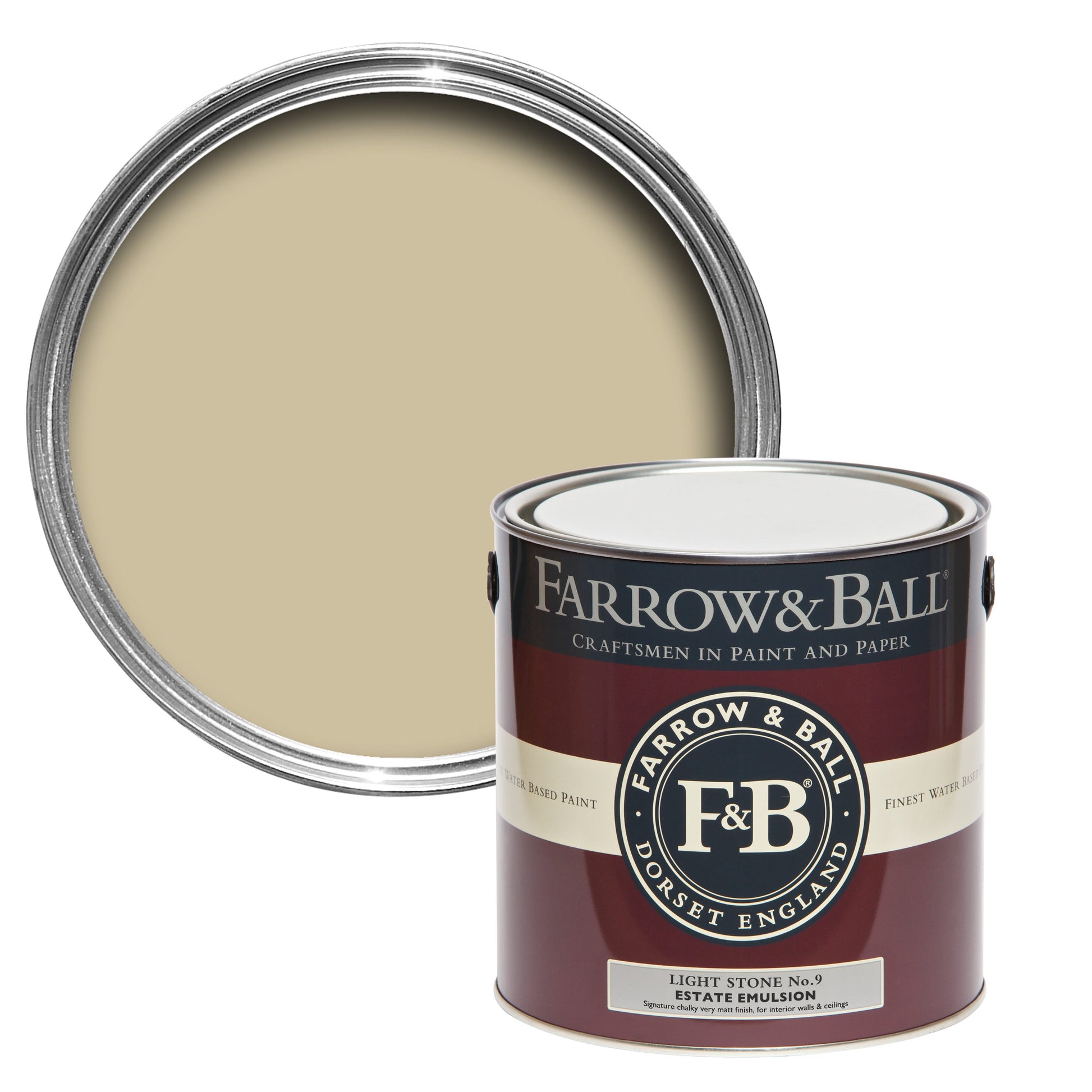 Farrow & Ball Light Stone No. 9 - Full Gloss 2.5L