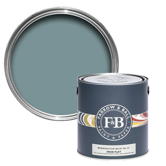 Farrow & Ball Berrington Blue No. 14 - Dead Flat 5L