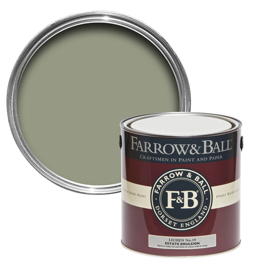 Farrow & Ball Lichen No. 19 - Estate Emulsion 2.5L