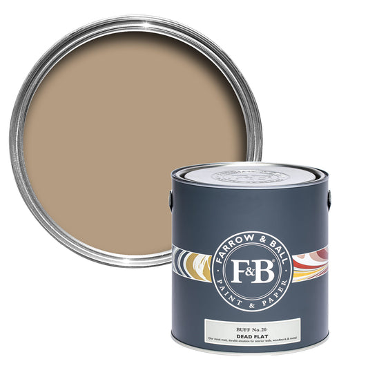 Farrow & Ball Buff No. 20 - Dead Flat 750ml