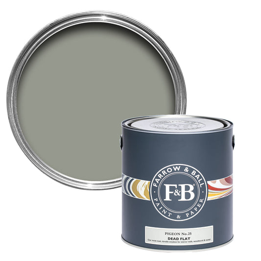 Farrow & Ball Pigeon No. 25 - Dead Flat 5L