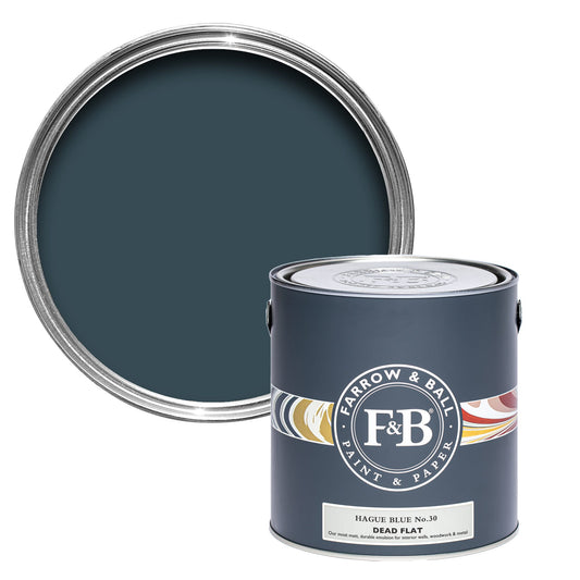 Farrow & Ball Hague Blue No. 30 - Dead Flat 5L