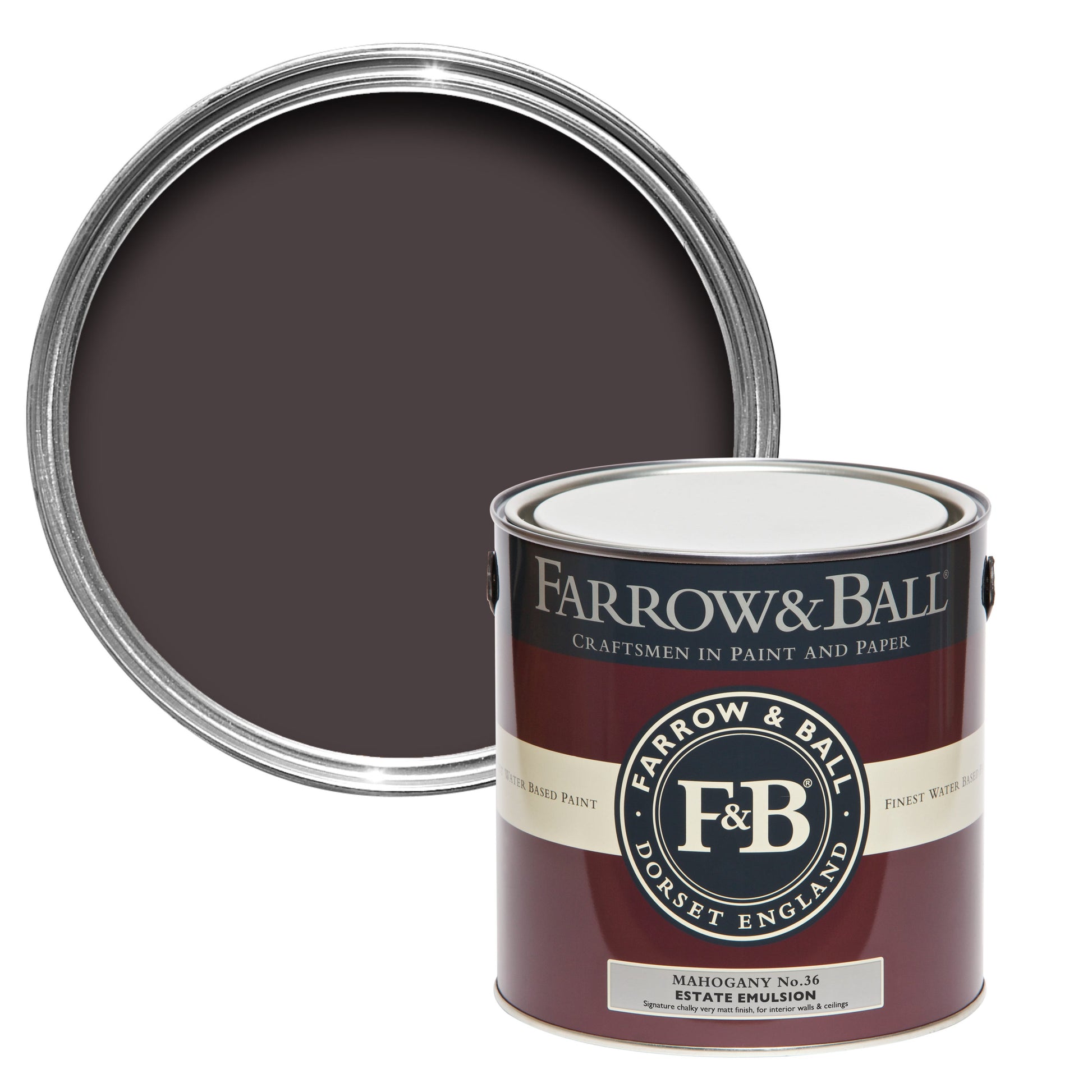 Farrow & Ball Mahogany No. 36 - Exterior Masonry 5L