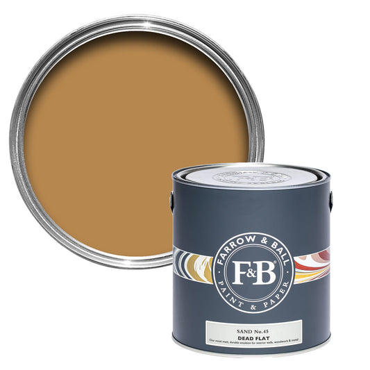Farrow & Ball Sand No. 45 - Dead Flat 5L
