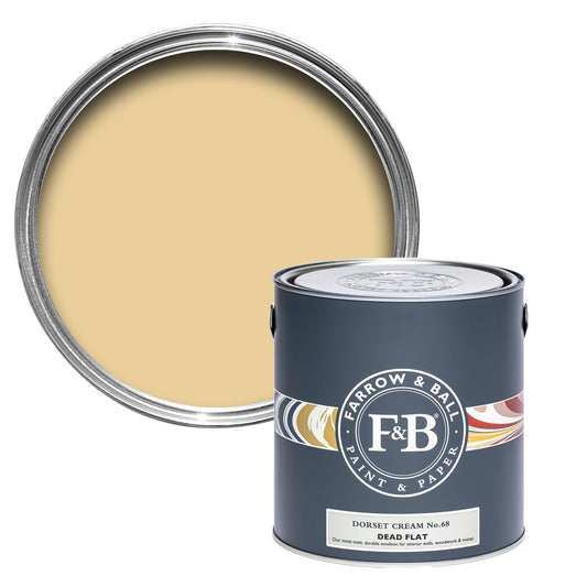 Farrow & Ball Dorset Cream No. 68 - Dead Flat 750ml