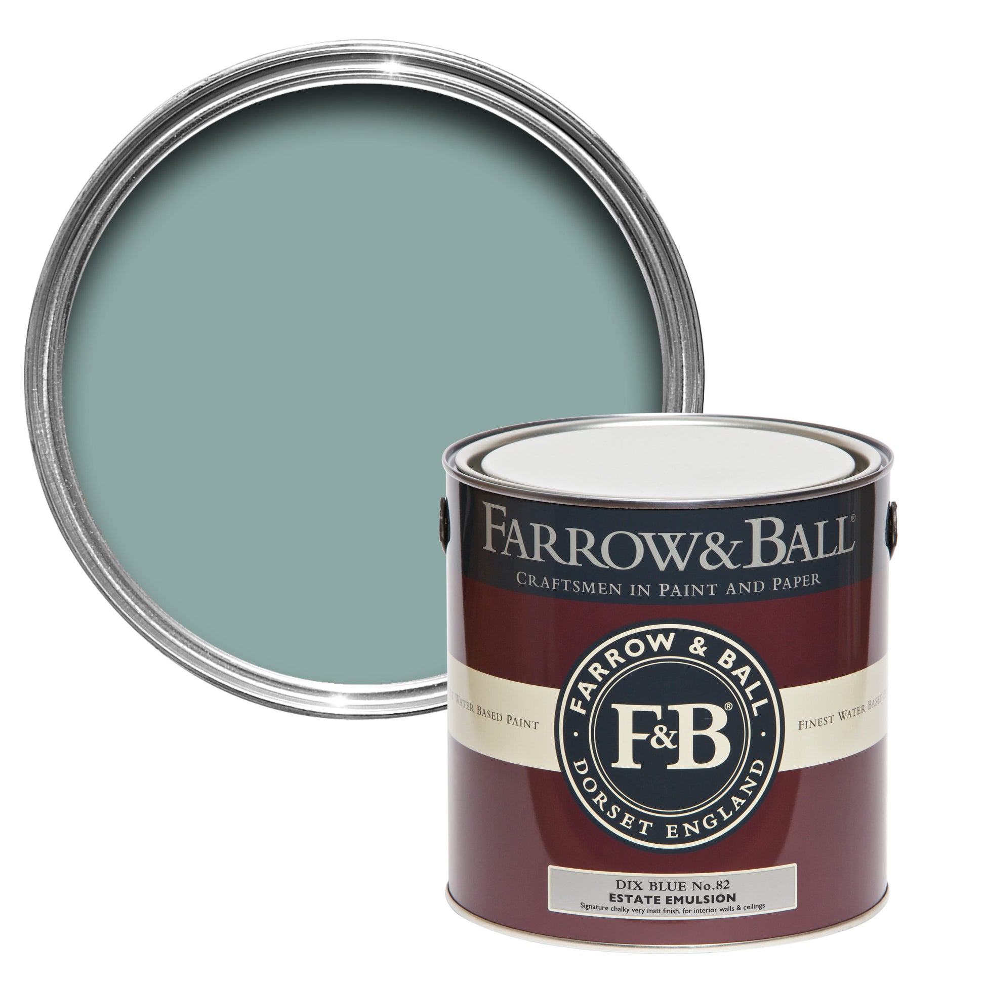 Farrow & Ball Dix Blue No. 82 - Modern Eggshell 5L