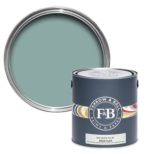 Farrow & Ball Dix Blue No. 82 - Dead Flat 2.5L