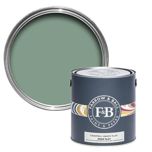 Farrow & Ball Chappell Green No. 83 - Dead Flat 2.5L