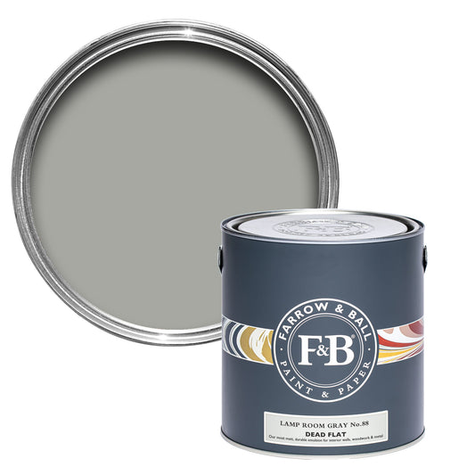 Farrow & Ball Lamp Room Gray No. 88 - Dead Flat 2.5L