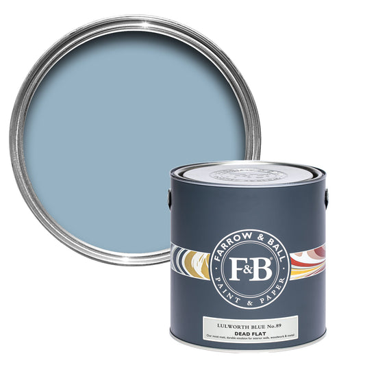 Farrow & Ball Lulworth Blue No. 89 - Dead Flat 5L