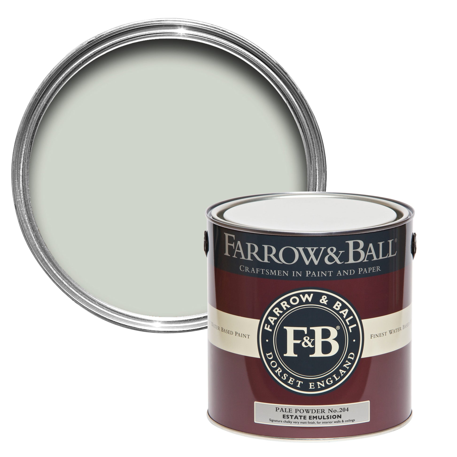 Farrow & Ball Pale Powder No. 204 - Full Gloss 750ml