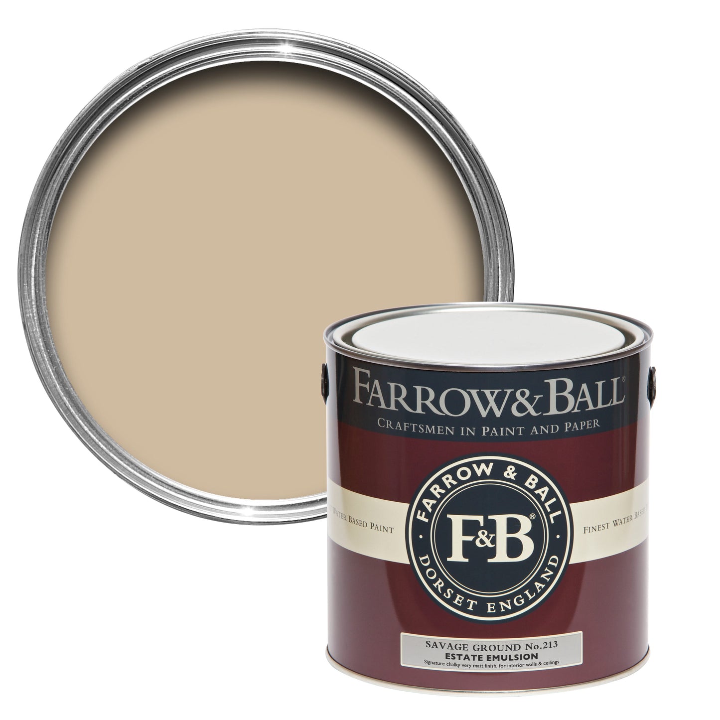 Farrow & Ball Savage Ground No. 213 - Modern Emulsion 2.5L