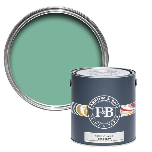 Farrow & Ball Arsenic No. 214 - Dead Flat 750ml