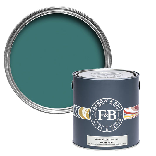 Farrow & Ball Mere Green No. 219 - Dead Flat 5L