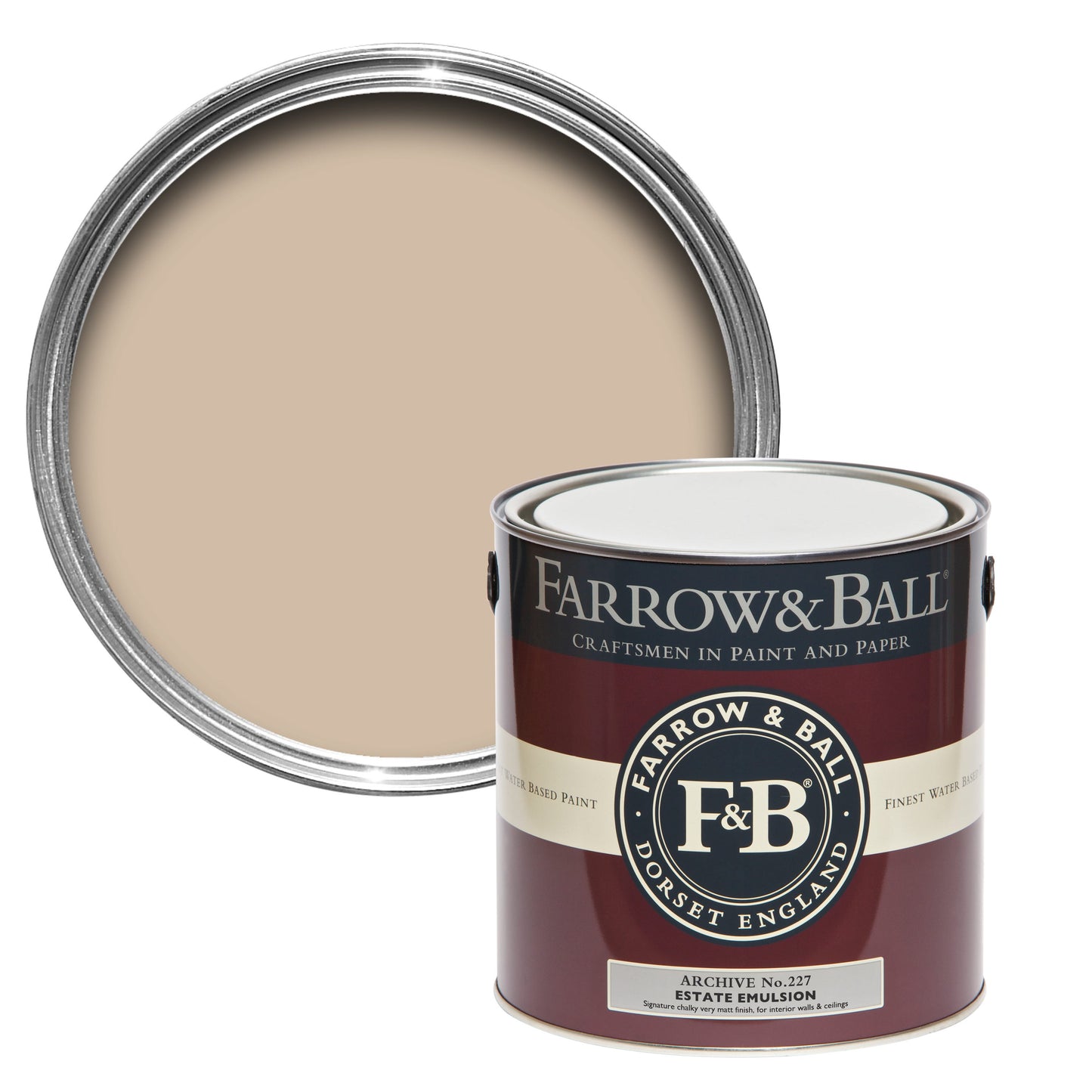 Farrow & Ball Archive No. 227 - Estate Eggshell 750ml