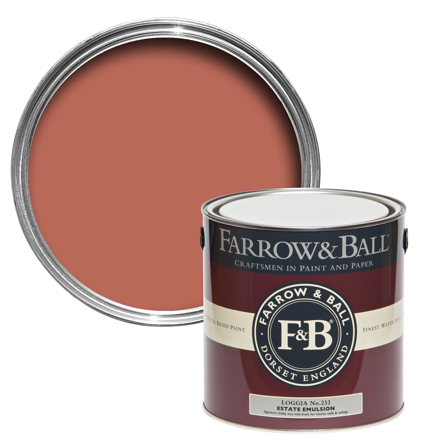 Farrow & Ball Loggia No. 232 - Modern Eggshell 750ml