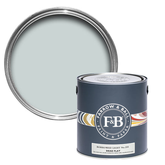 Farrow & Ball Borrowed Light No. 235 - Dead Flat 2.5L