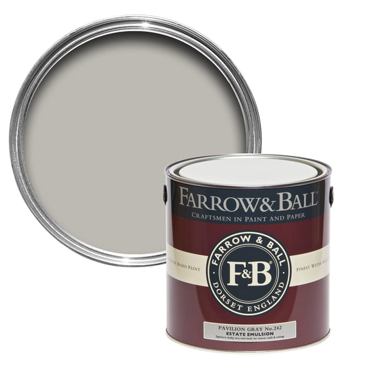 Farrow & Ball Pavilion Gray No. 242 - Exterior Masonry 5L