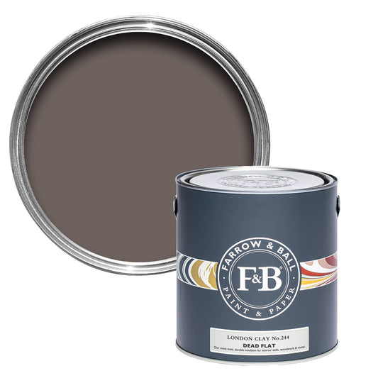 Farrow & Ball London Clay No. 244 - Dead Flat 2.5L