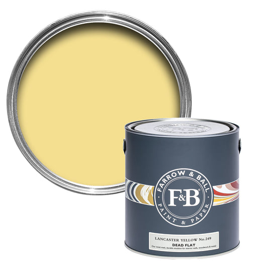 Farrow & Ball Lancaster Yellow No. 249 - Dead Flat 750ml