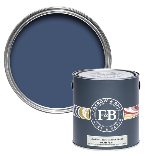 Farrow & Ball Drawing Room Blue No. 253 - Dead Flat 750ml