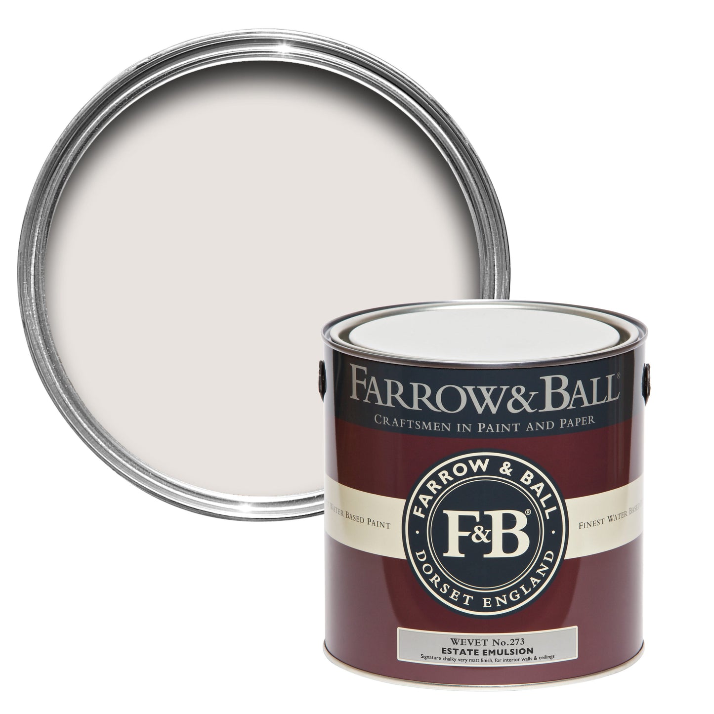 Farrow & Ball Wevet No. 273 - Modern Eggshell 750ml
