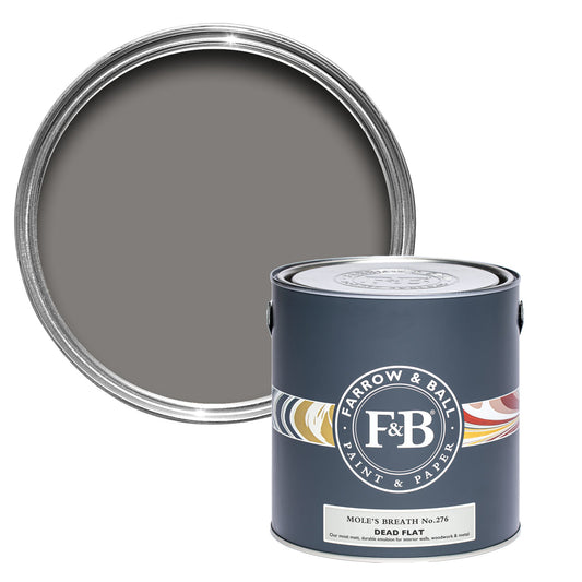 Farrow & Ball Mole's Breath No. 276 - Dead Flat 2.5L
