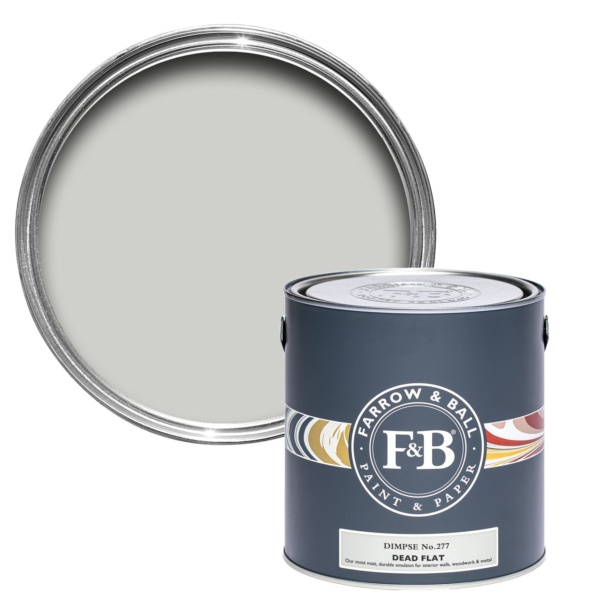 Farrow & Ball Dimpse No. 277 - Dead Flat 2.5L