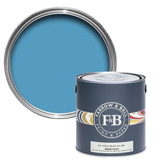 Farrow & Ball St Giles Blue No. 280 - Dead Flat 2.5L