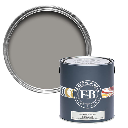 Farrow & Ball Worsted No. 284 - Dead Flat 750ml