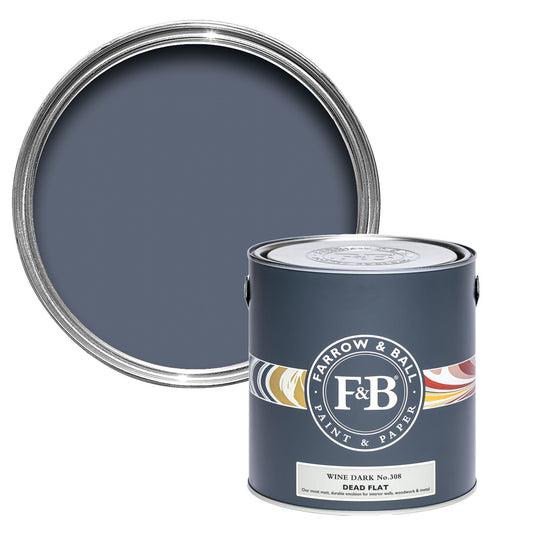 Farrow & Ball Wine Dark No. 308 - Dead Flat 750ml