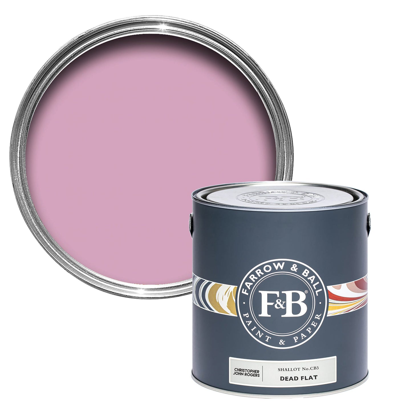 Farrow & Ball Shallot No. CB3 - Dead Flat 2.5L