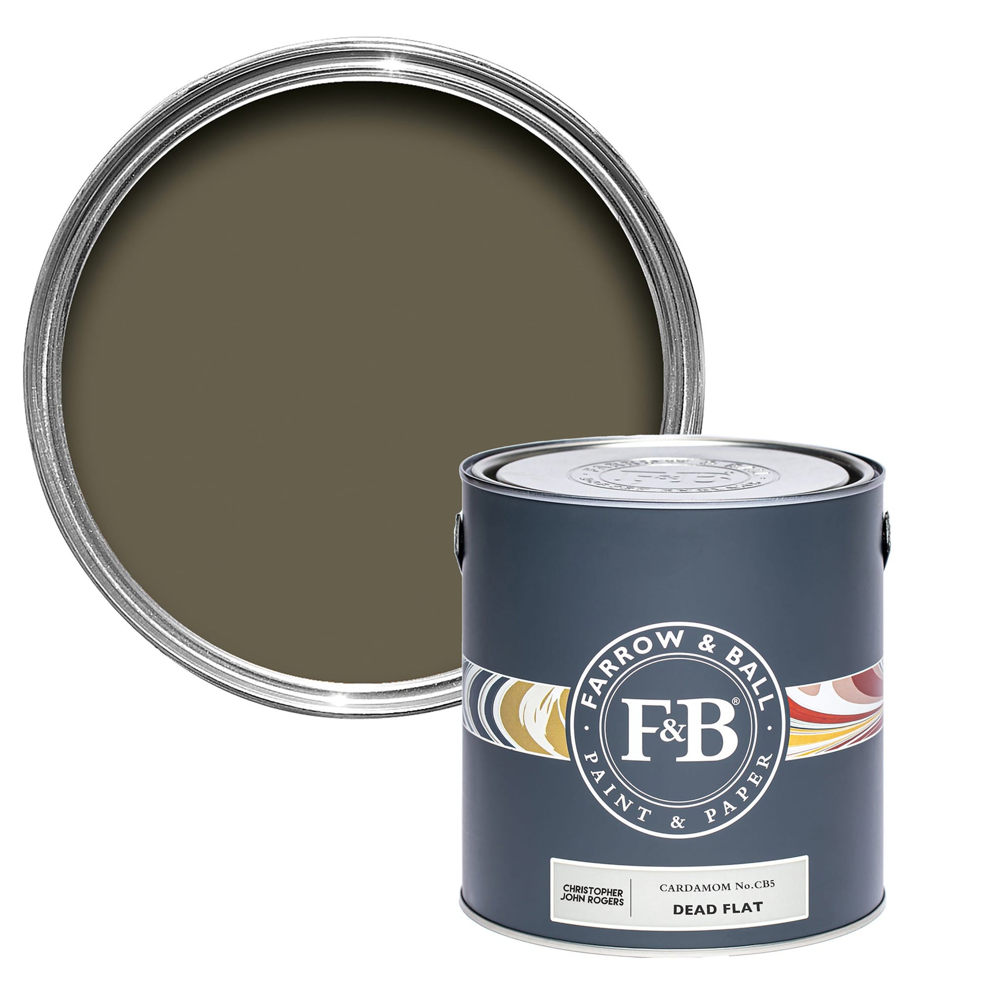 Farrow & Ball Cardamom No. CB5 - Dead Flat 5L