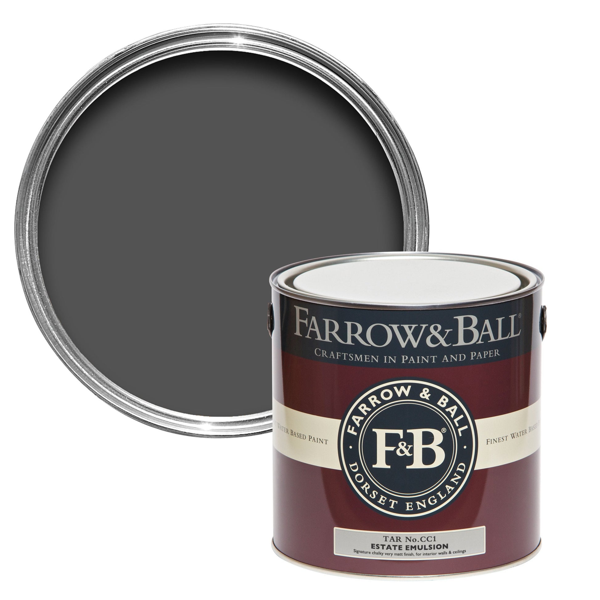 Farrow & Ball Tar No. CC1 - Modern Eggshell 5L