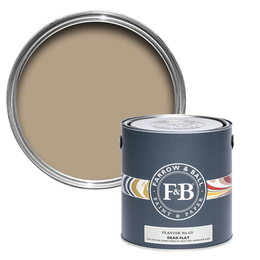 Farrow & Ball Planter No. G5 - Dead Flat 5L