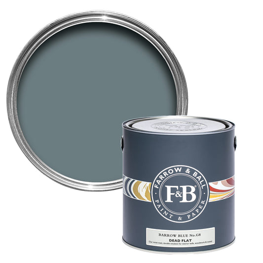 Farrow & Ball Barrow Blue No. G8 - Dead Flat 2.5L