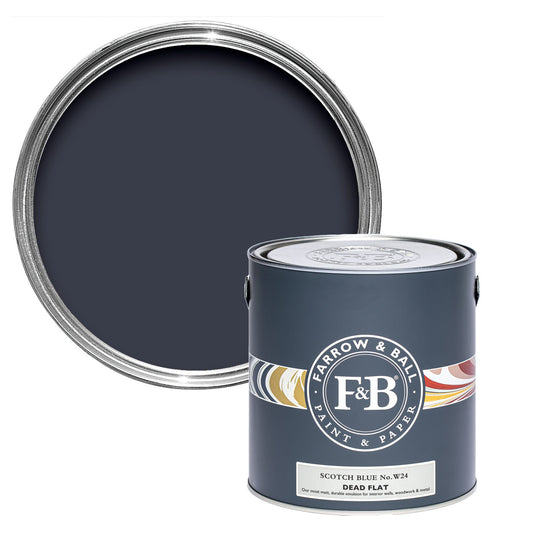 Farrow & Ball Titmouse Blue No. W24 - Dead Flat 2.5L