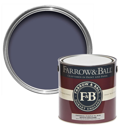 Farrow & Ball Imperial Purple No. W40 - Modern Emulsion 2.5L
