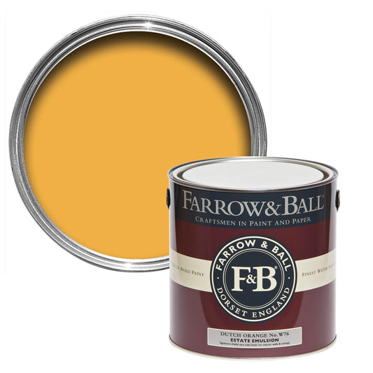 Farrow & Ball Dutch Orange No. W76 - Estate Emulsion 5L