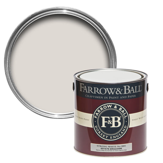 Farrow & Ball Strong White No. 2001 - Modern Eggshell 750ml