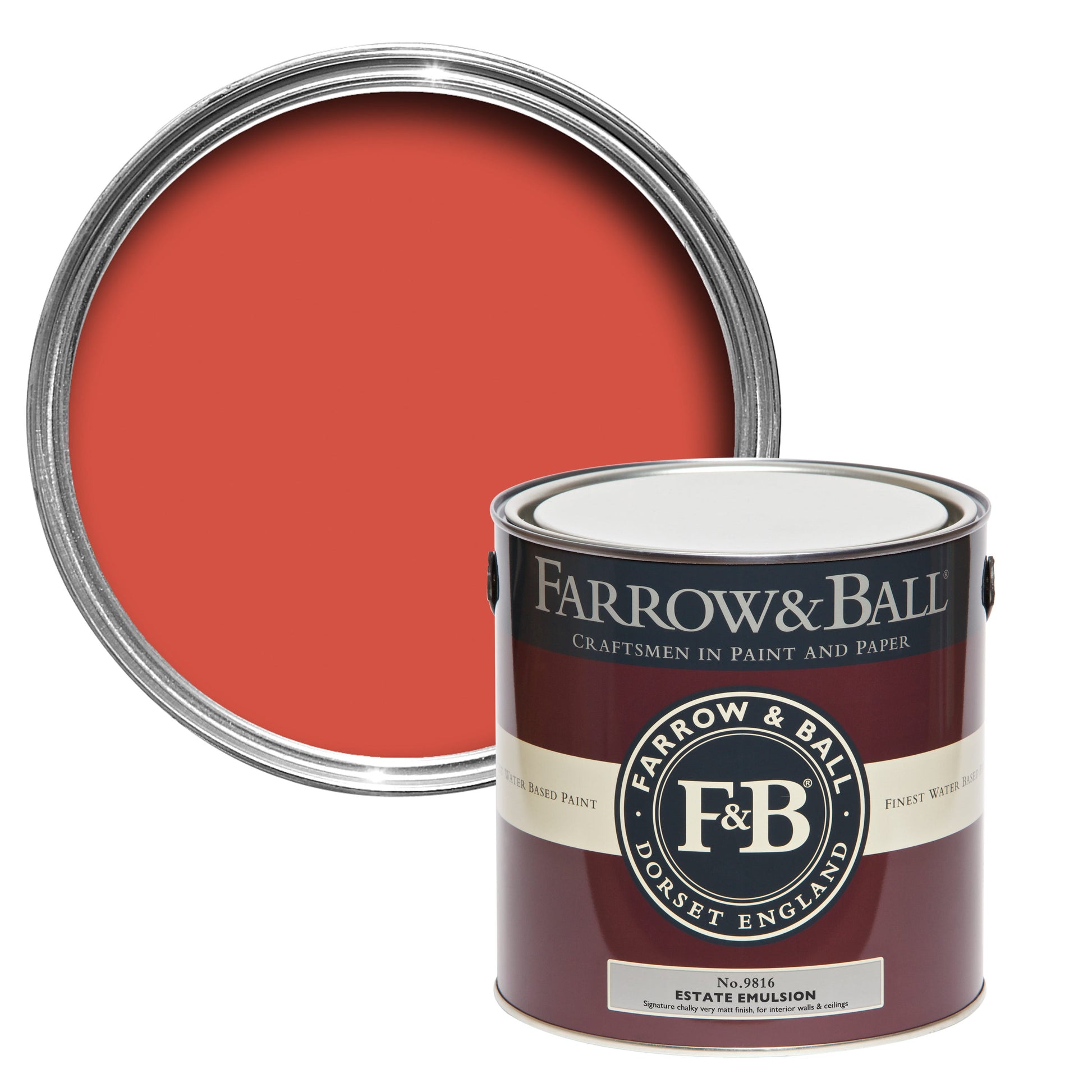 Farrow & Ball Copenhagen Roof No. 9816 - Estate Eggshell 2.5L
