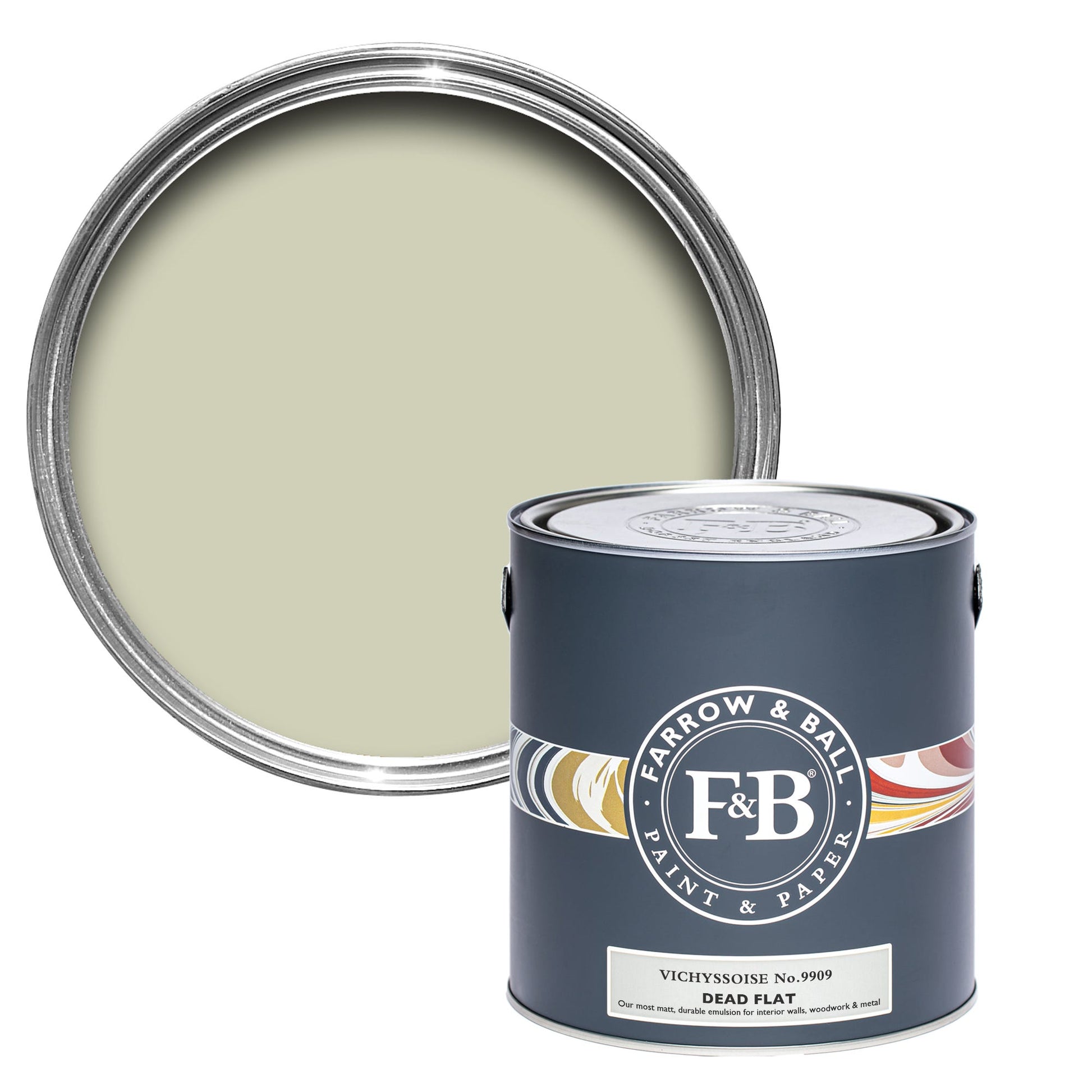 Farrow & Ball Vichyssoise No. 9909 - Dead Flat 750ml